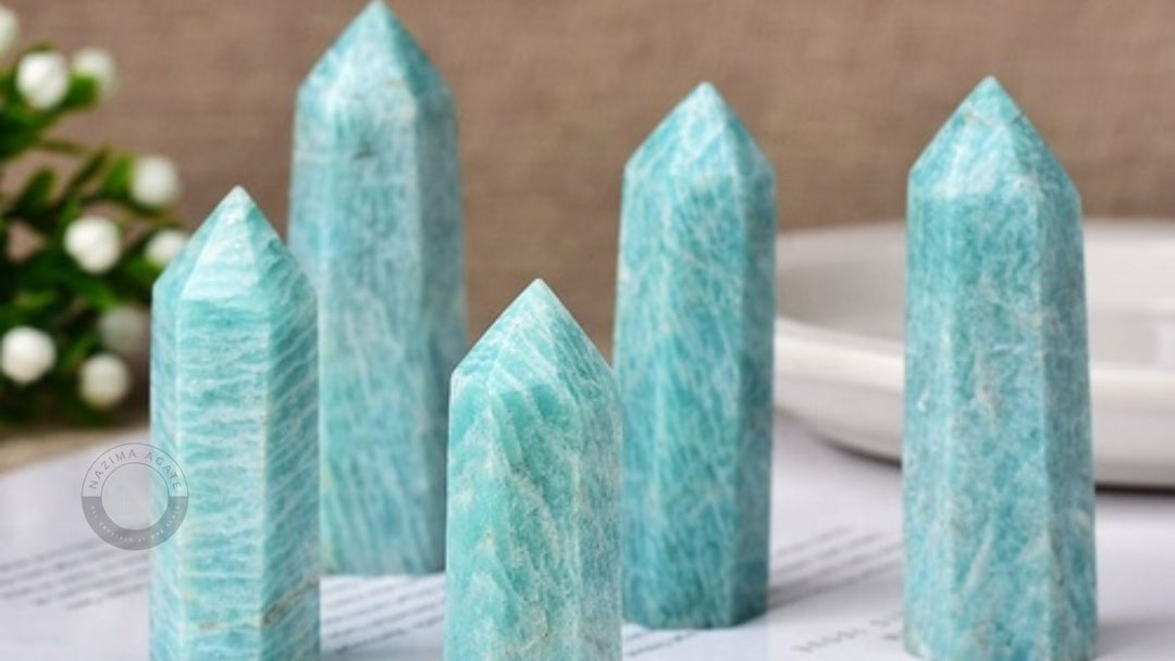 Natural Amazonite Tower