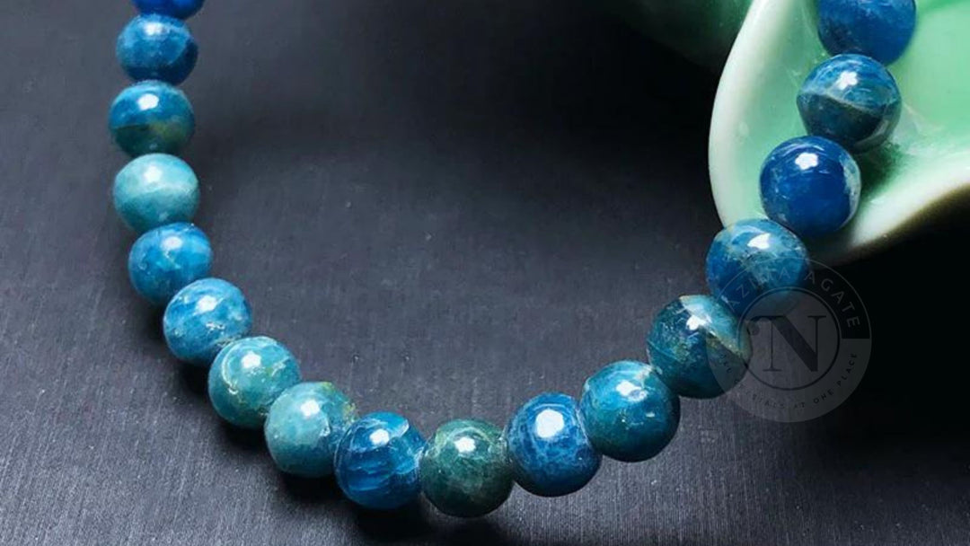 Apatite Energy Bracelet For Healing & Trust - Shop Apatite Bracelets