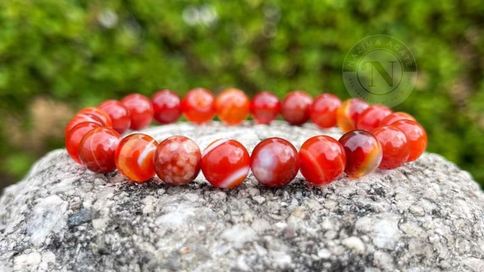 Carnelian Bracelet Helps You Feel Confident, Passionate, & Lively