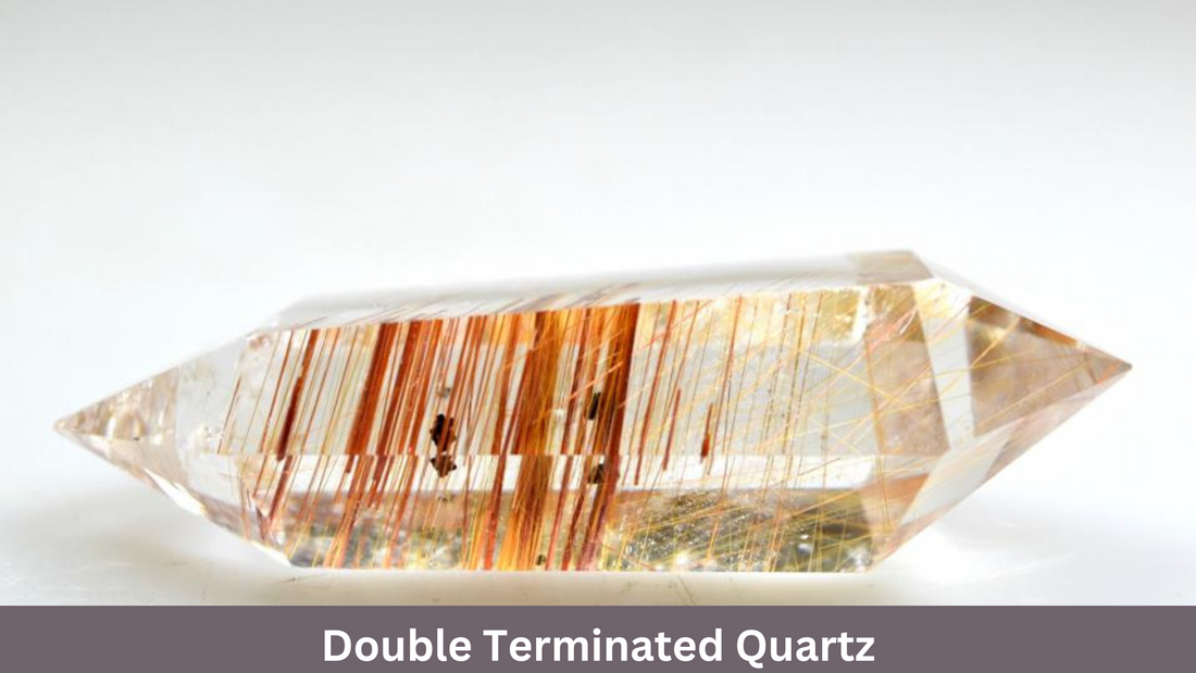 Double Terminated Quartz-A Great Selection For Healing Purposes!