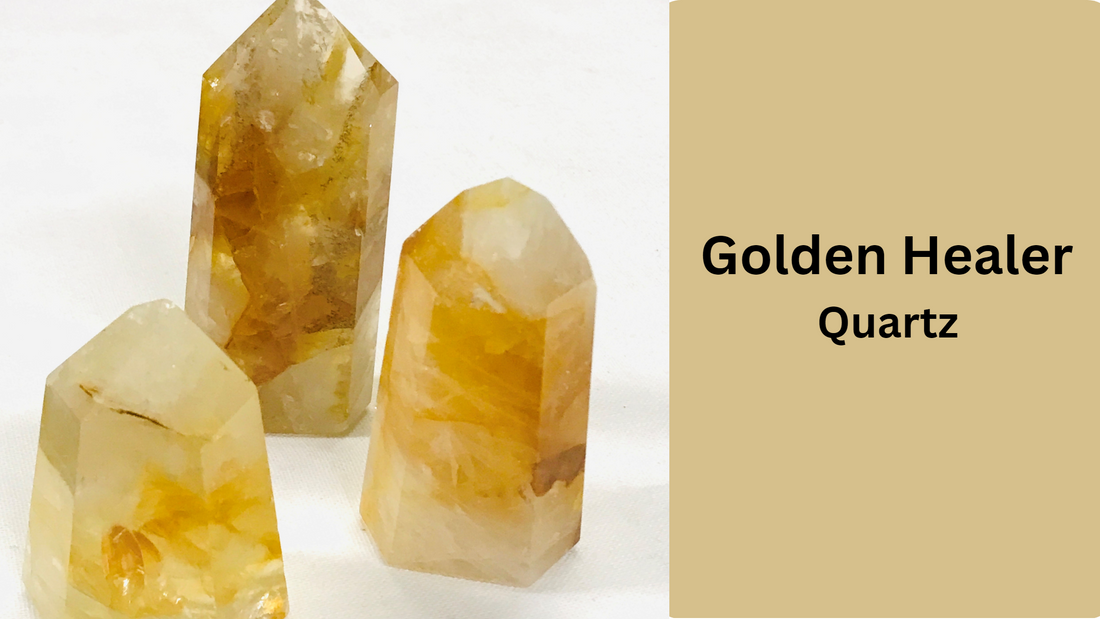 Golden Healer Quartz - best love stone to attract abundance and prosperity