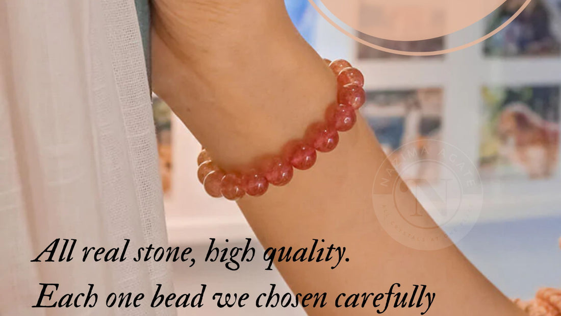 How Strawberry Quartz Bracelet For Love And Relationships Can Bring You Health And Prosperity