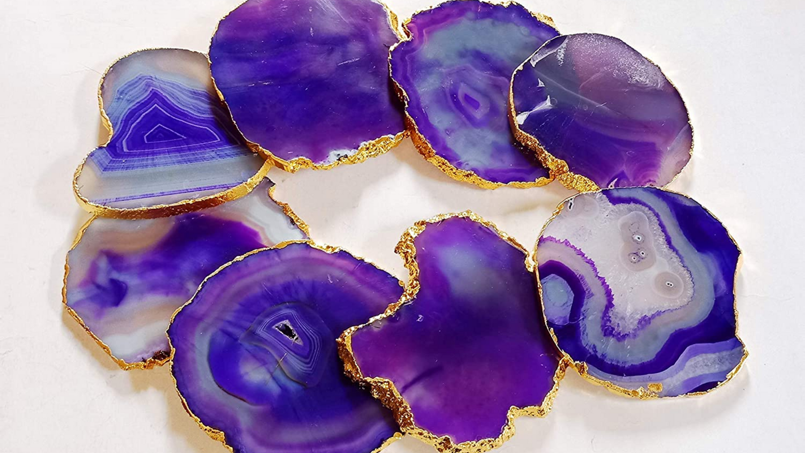 Purple Agate- Stone of creativity & communication