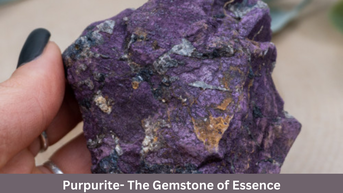 Purpurite- The Gemstone of Essence