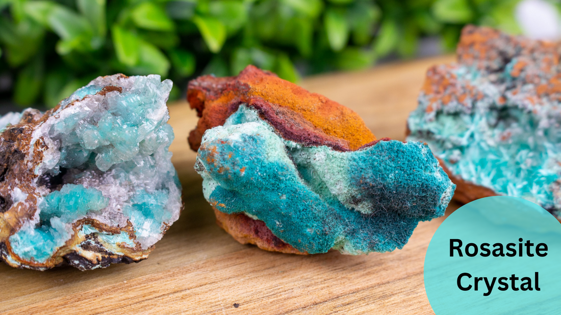 Rosasite Crystal  - A rare sweet natural crystal!
