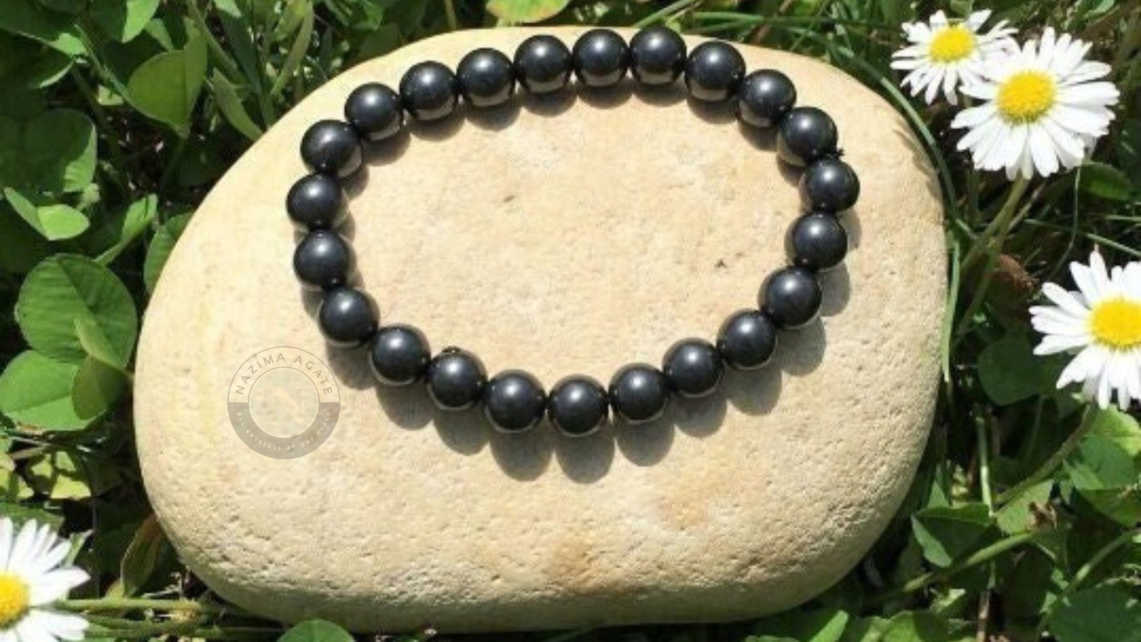 Natural Shungite Energy Bracelet