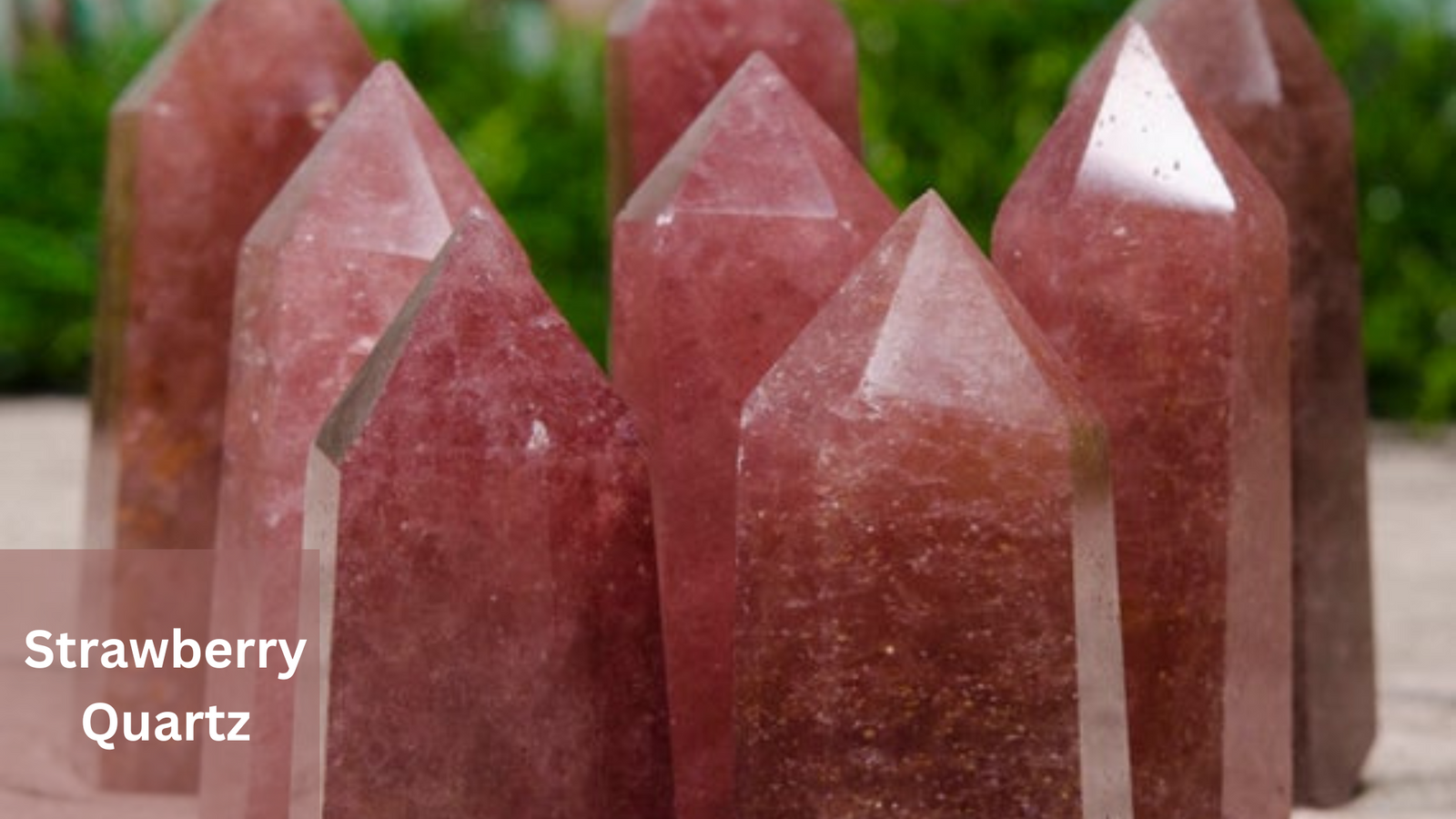 Strawberry Quartz - A New Age Gem!