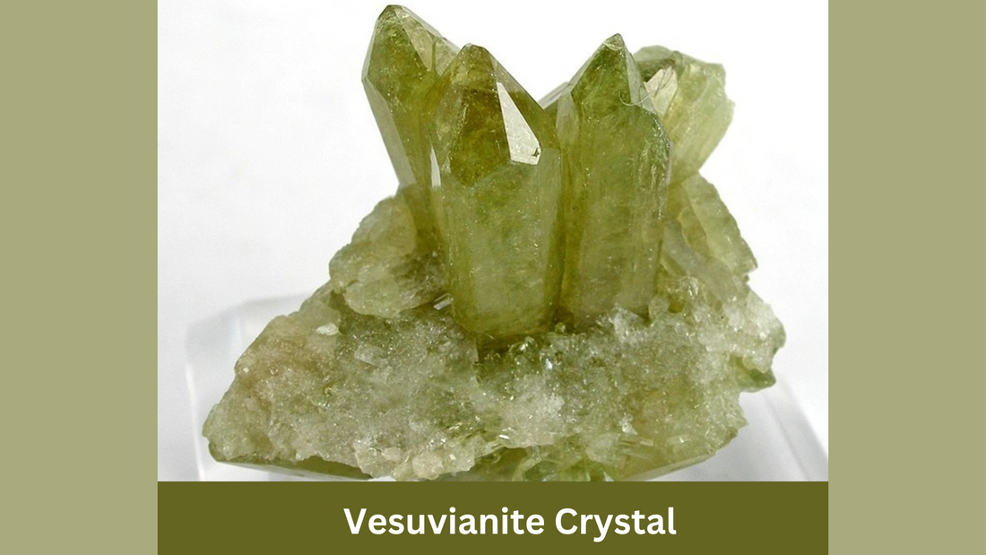 Vesuvianite Crystal - Color and Meaning