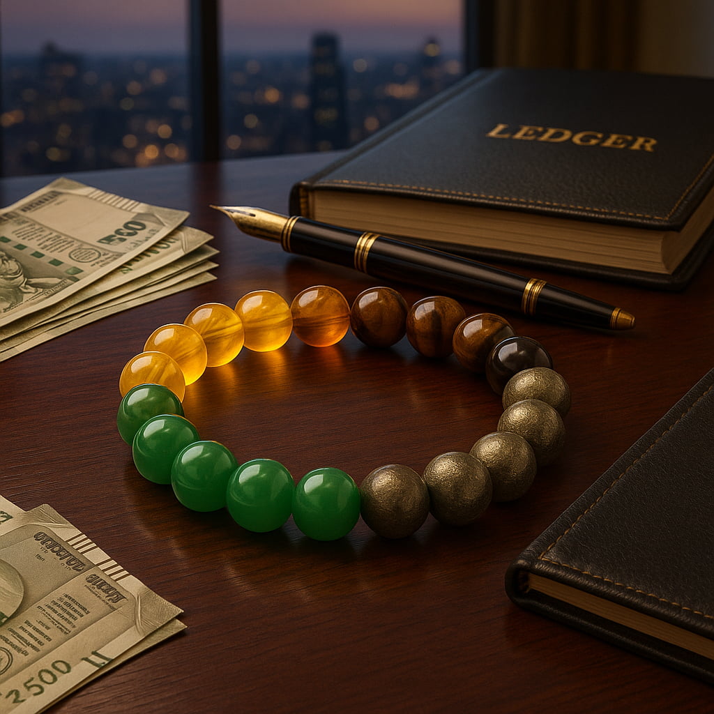 Citrine Money Magnet Bracelet by Nazima Agate – Harness abundance and prosperity