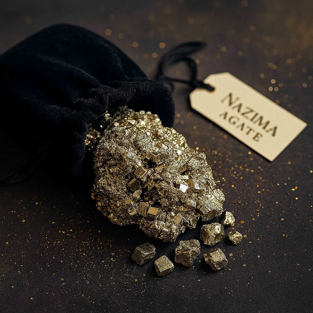 Wealth Magnet Pyrite Crystal