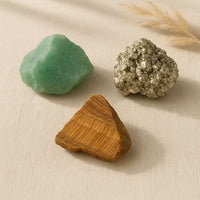Raw Green Aventurine Crystal for Abundance by Nazima Agate
