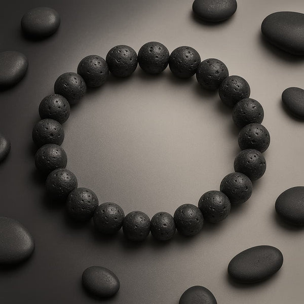nazim agate calm stress relief lava bracelet wrist lifestyle