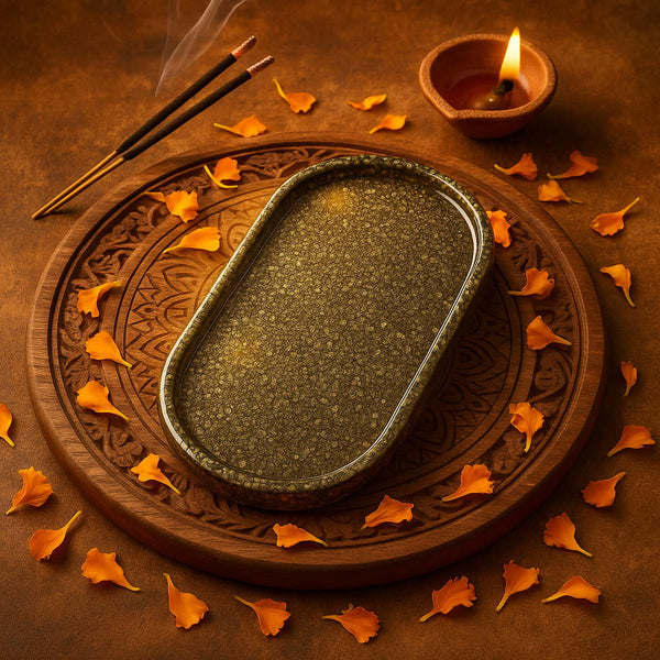 Peru Pyrite Energy Plate – Amplify Wealth & Protect Your Aura