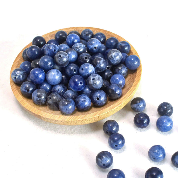 SODALITE LOOSE BEADS 8MM