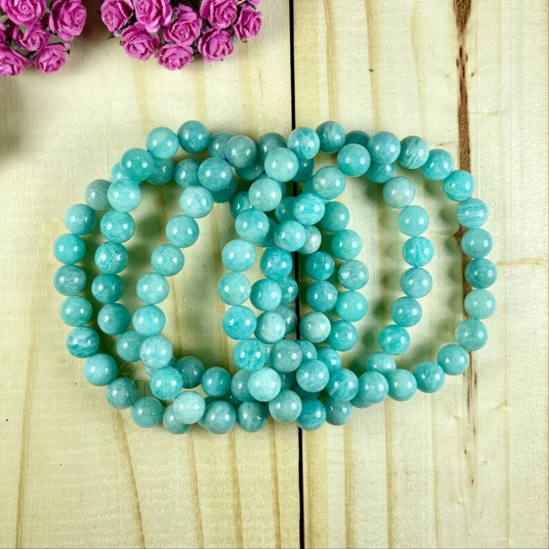 STAR AMAZONITE ENERGY BRACELET 8MM