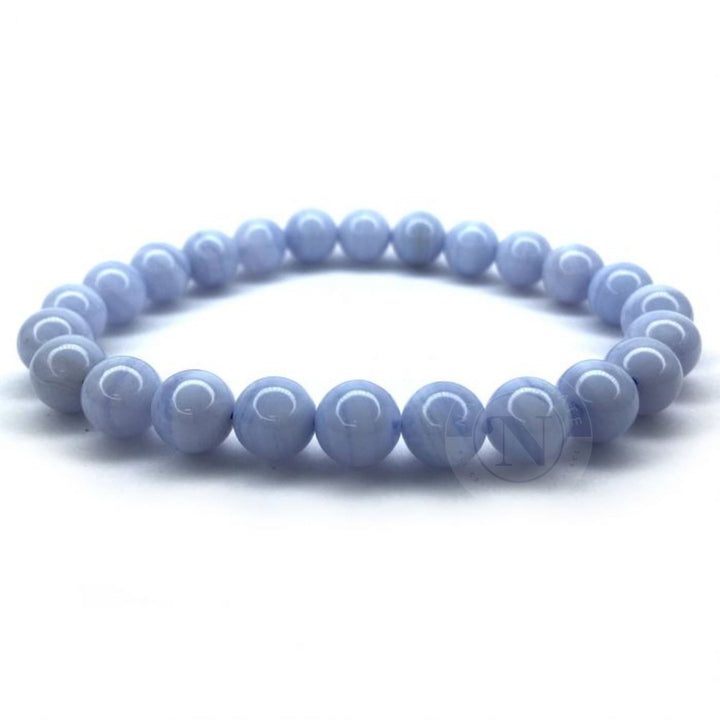 ANGELITE ENERGY BRACELET 8MM