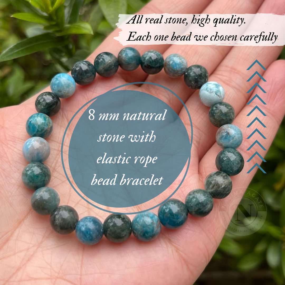 APATITE ENERGY BRACELET 8MM