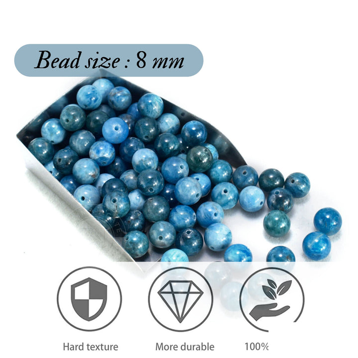 APATITE LOOSE BEADS 8MM