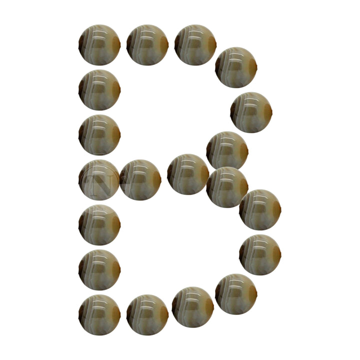 NATURAL BOTSWANA AGATE LOOSE BEADS 8MM