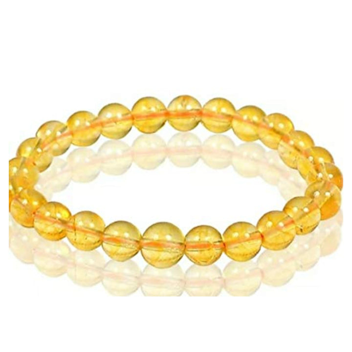 NATURAL CITRINE ENERGY BRACELET 8MM