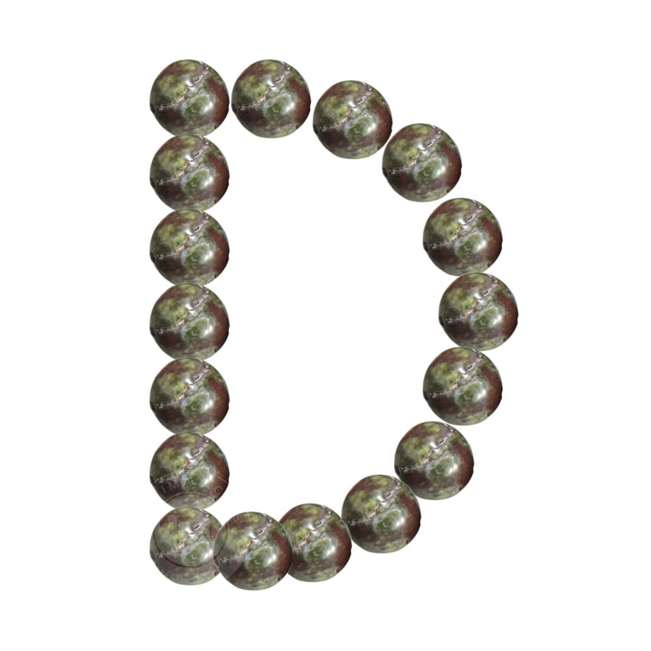 DRAGON BLOOD STONE LOOSE BEADS 8MM