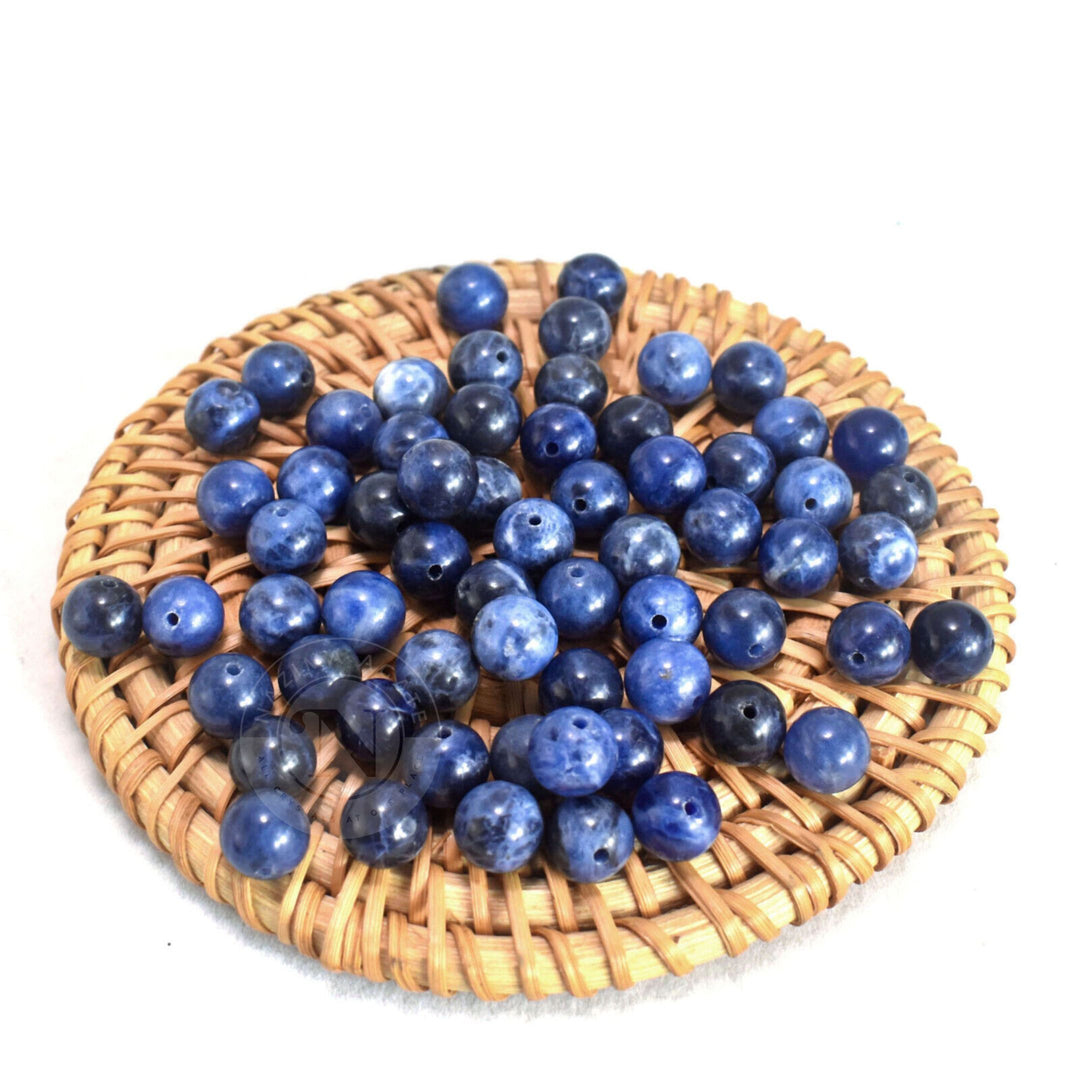 SODALITE LOOSE BEADS 8MM