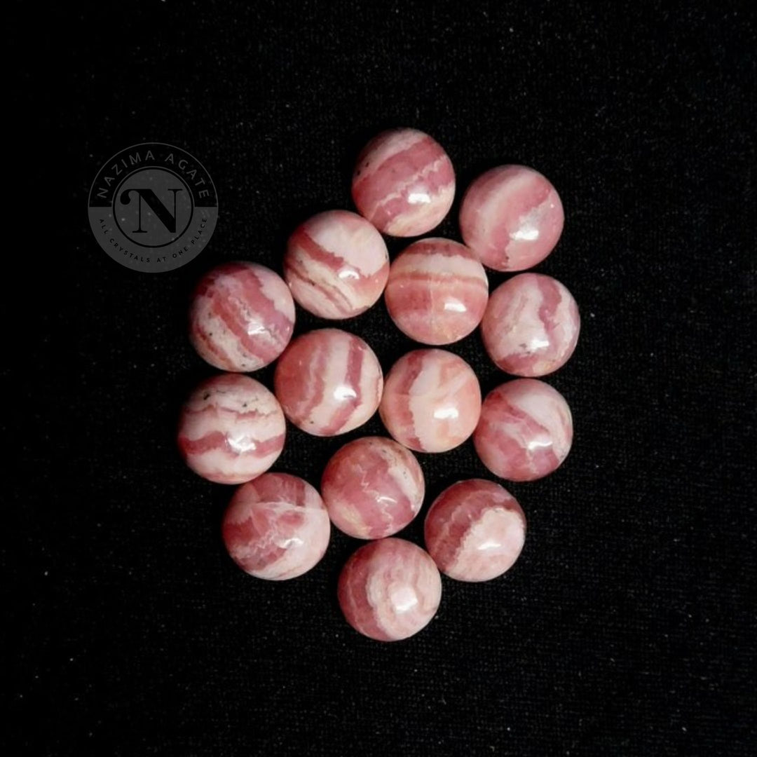 RHODOCHROSITE LOOSE BEADS 8MM