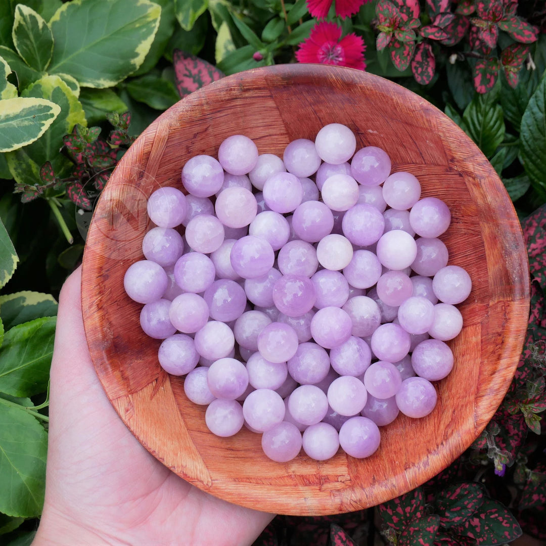 KUNZITE LOOSE BEADS 8MM