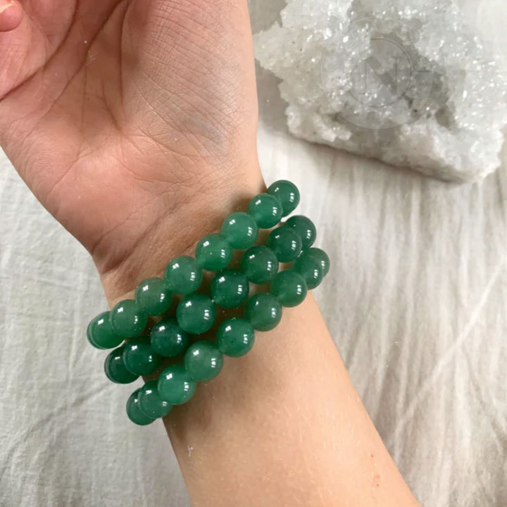 GREEN AVENTURINE ENERGY BRACELET 8MM