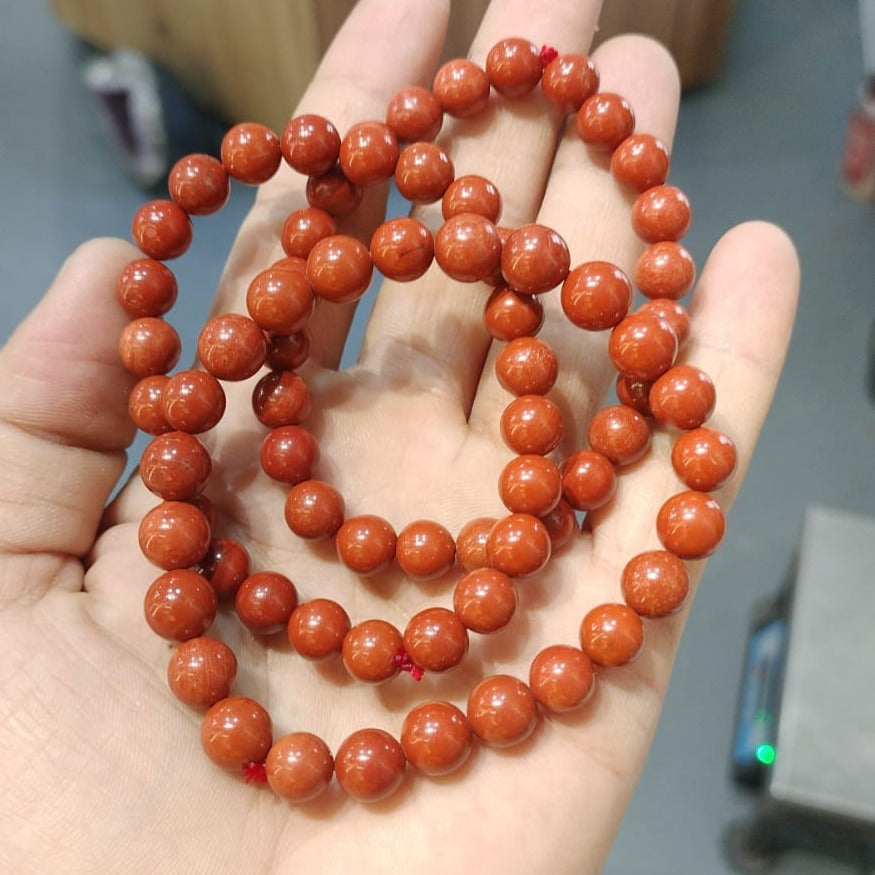  Red jasper energy bracelet 8mm