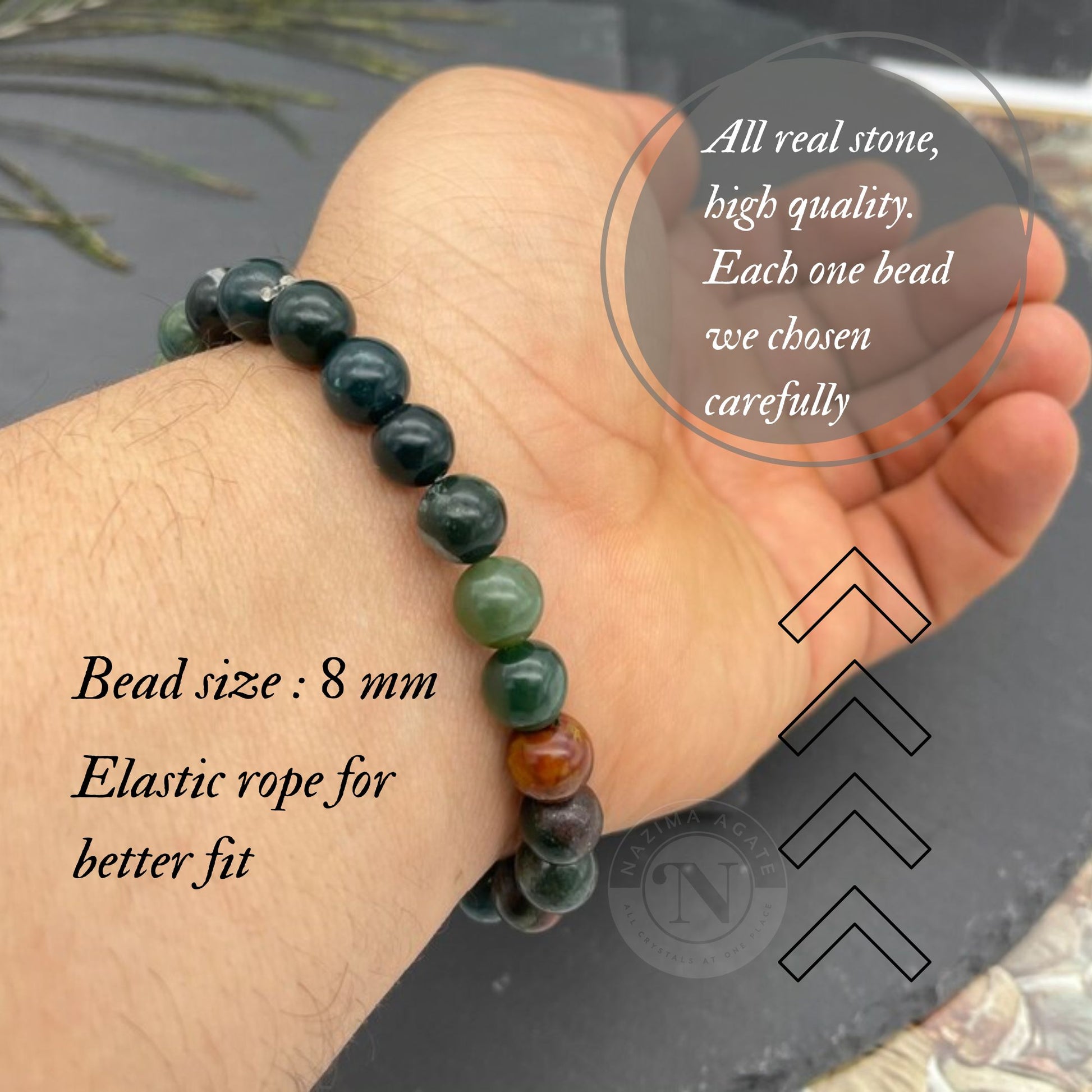 Spiritual Beaded Indian Bracelet