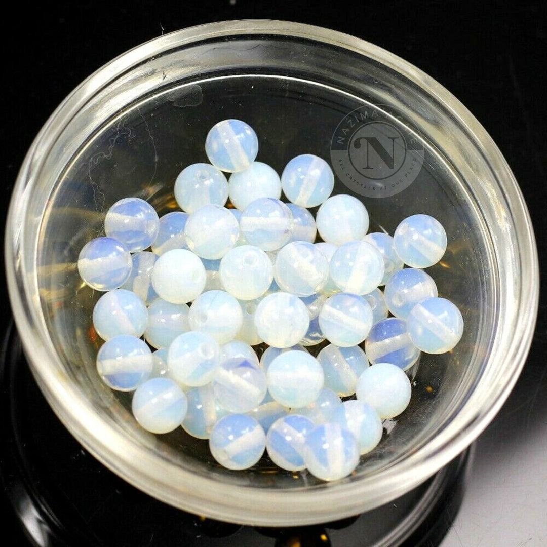 OPALITE MANMADE LOOSE BEADS 8MM