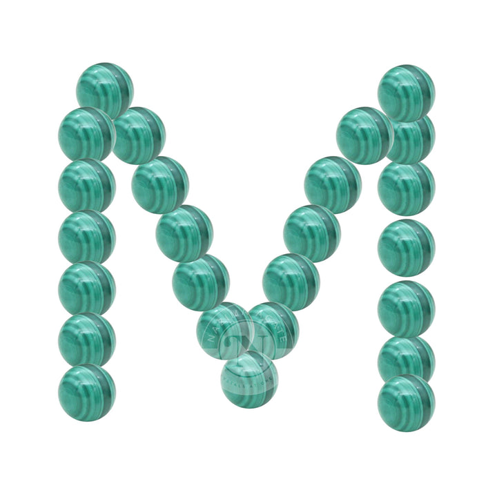 MALACHITE LOOSE BEADS 8MM