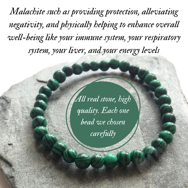 MALACHITE ENERGY BRACELET 8MM