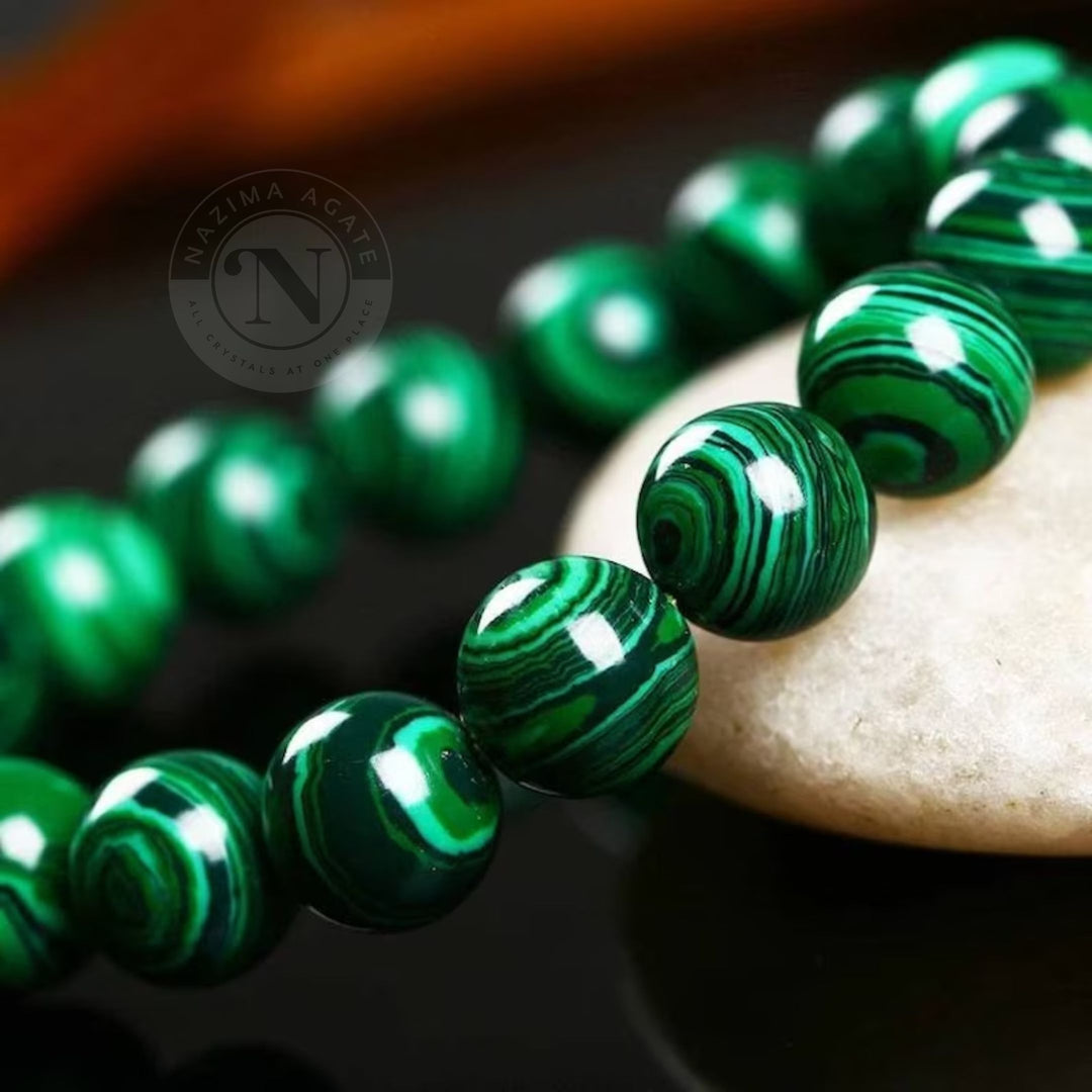 MALACHITE ENERGY BRACELET 8MM