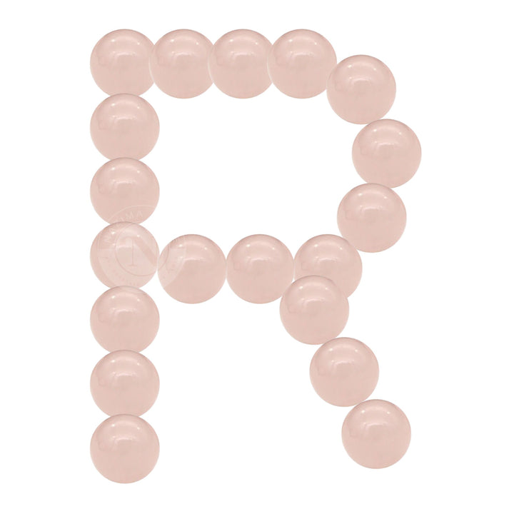 NATURAL ROSE QUARTZ LOOSE BEADS 8MM