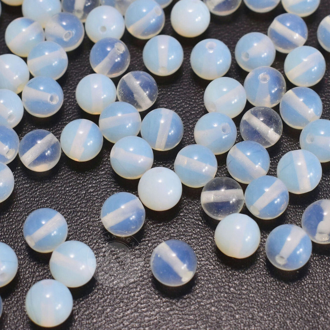 OPALITE MANMADE LOOSE BEADS 8MM