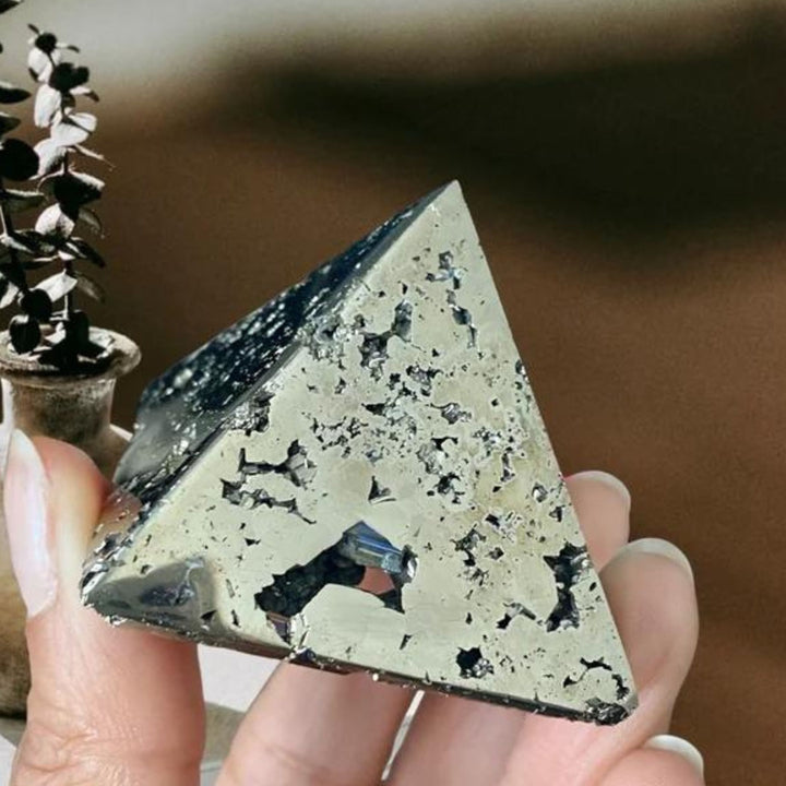 PYRITE PYRAMID FOR ATTRACTING MONEY