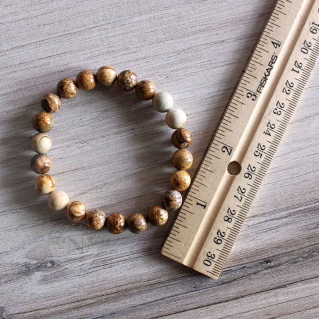 PICTURE JASPER ENERGY BRACELET 8MM