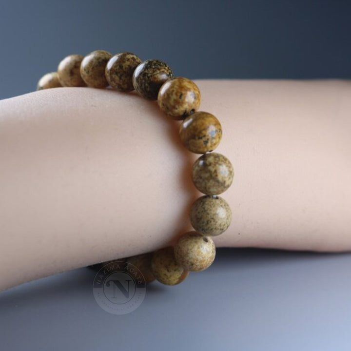 PICTURE JASPER ENERGY BRACELET 8MM