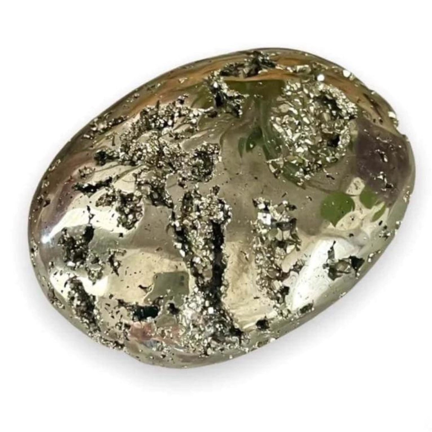 PYRITE PALM STONE FOR ATTRACTING MONEY