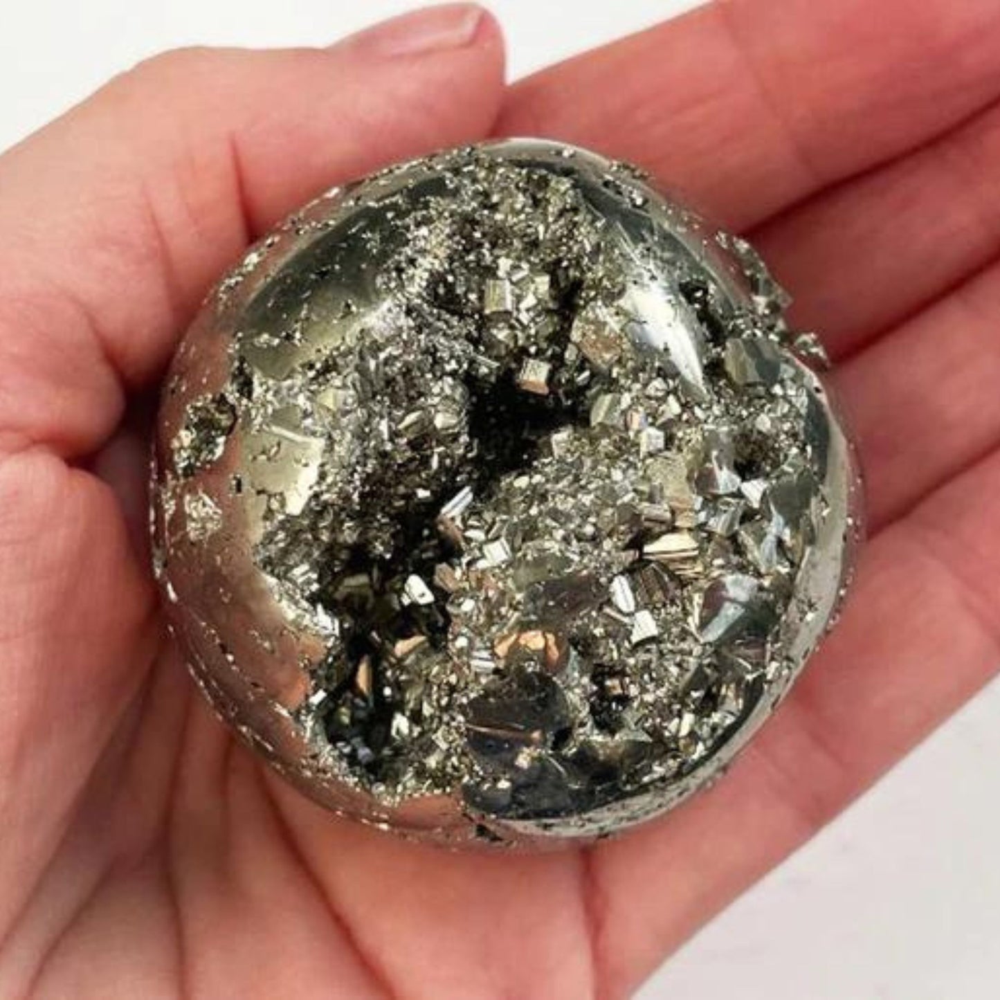PYRITE SPHERE FOR ATTRACTING MONEY