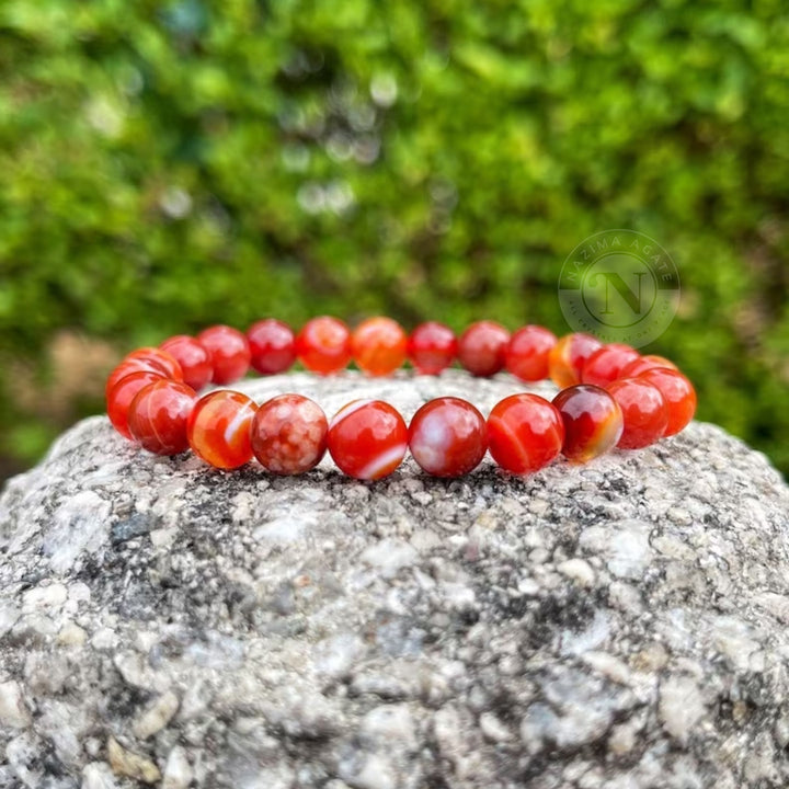 CARNELIAN ENERGY BRACELET 8MM