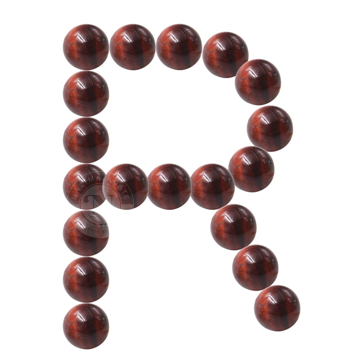 RED TIGER EYE LOOSE BEADS 8MM