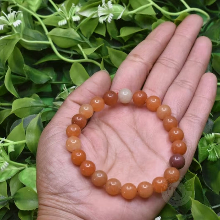 RED AVENTURINE ENERGY BRACELET 8MM