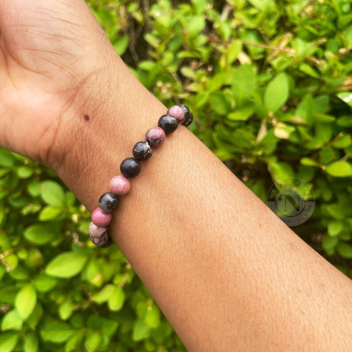 RHODONITE ENERGY BRACELET 8MM