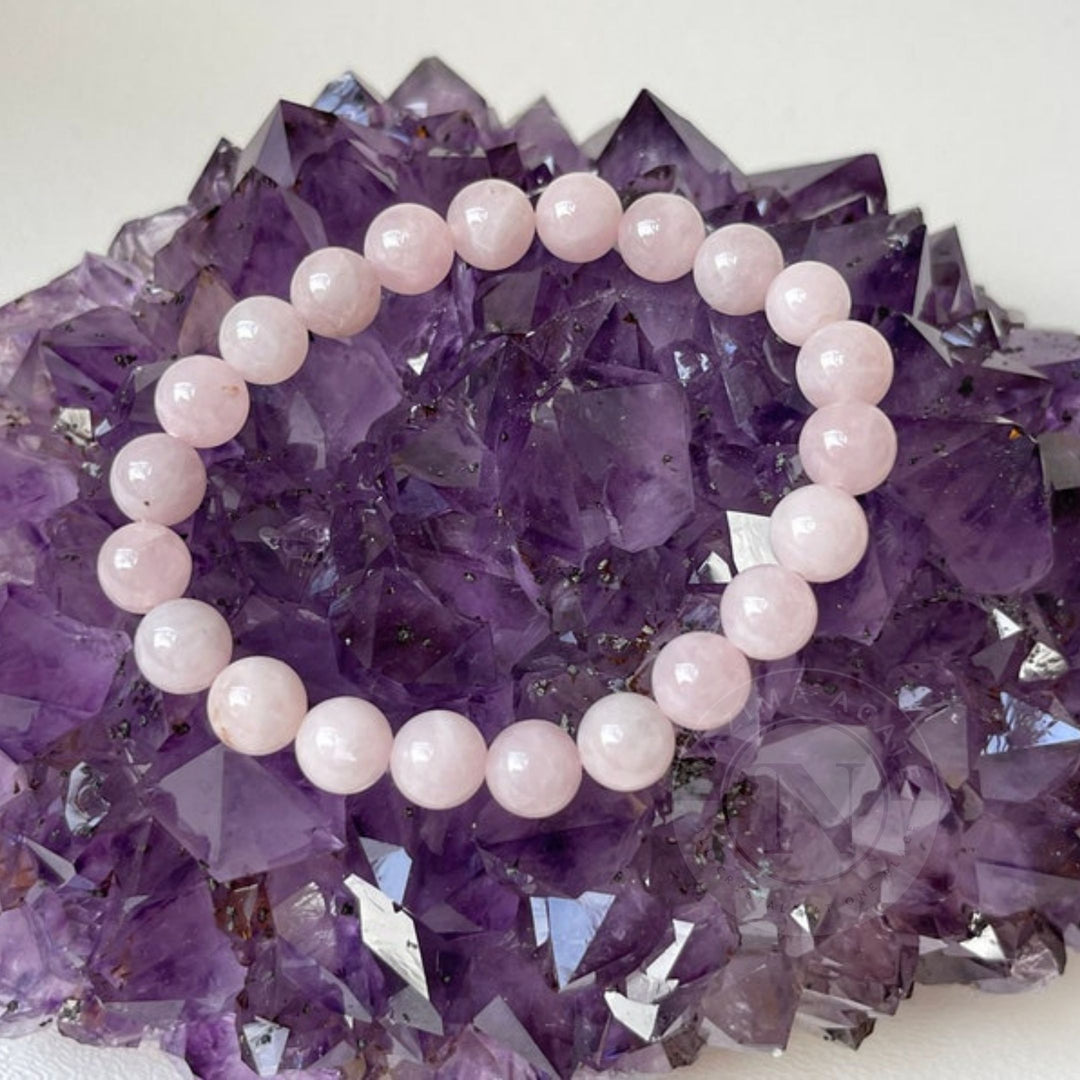 ROSE QUARTZ ENERGY BRACELET 8MM