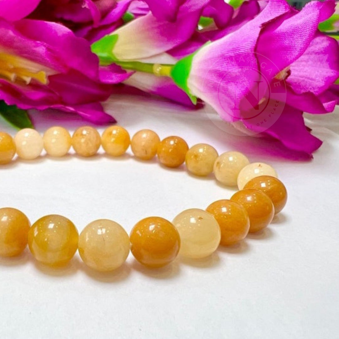 YELLOW AVENTURINE ENERGY BRACELET 8MM